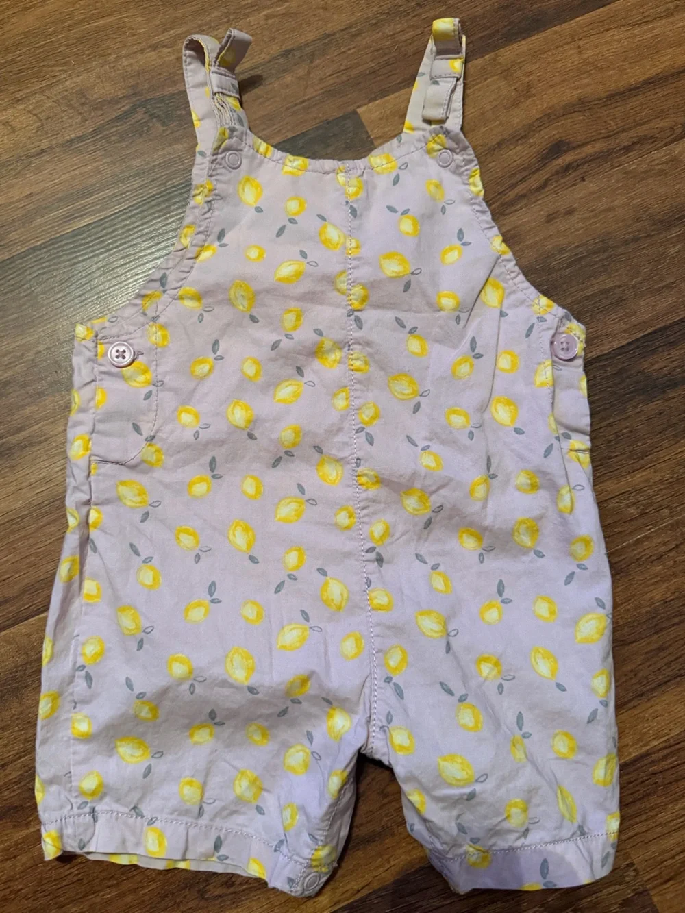 Carter’s lemon shortalls